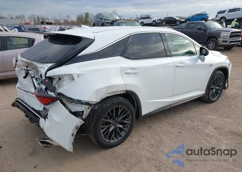 2016 Lexus Rx 350 F Sport из США, поврежденный, VIN 2T2BZMCA4GC052298
